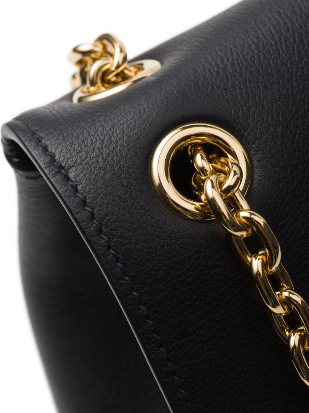 medium leather shoulder bag - 6