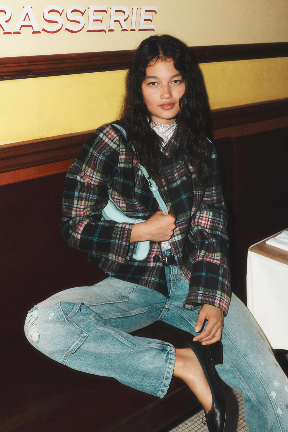 Lotty Soko Plaid Band Jacket - 1