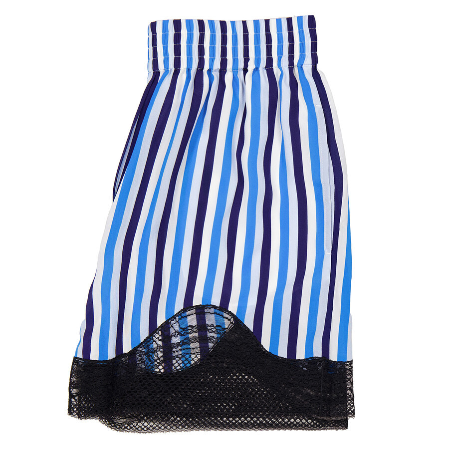Burberry Tawney Stripe Pattern Silk Shorts - 2