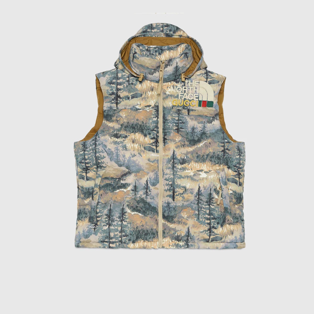 The North Face x Gucci padded vest - 6
