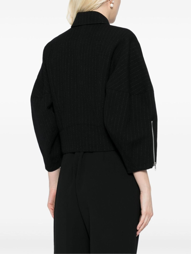 striped zip-up jacket 4