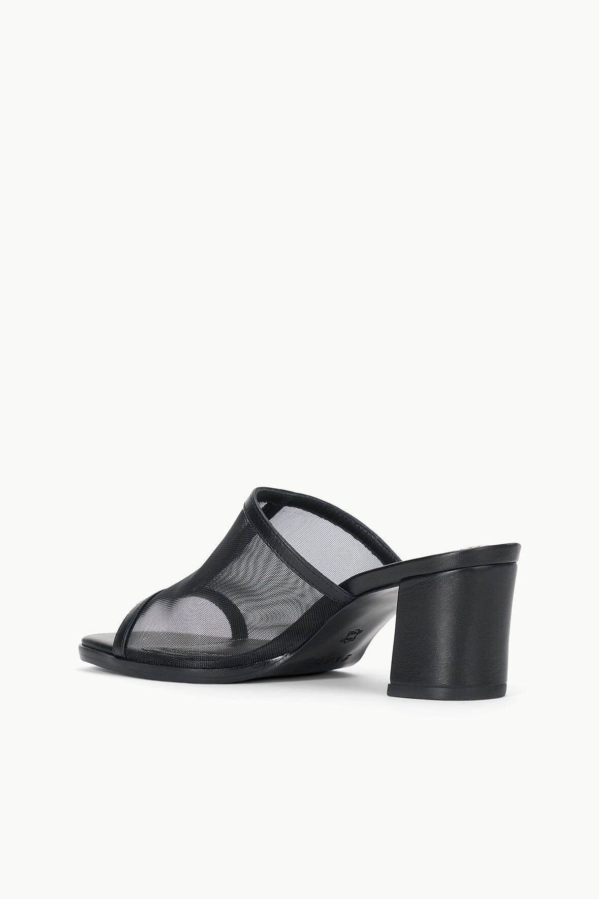 STAUD ALESSANDRA HEEL BLACK MESH - 5