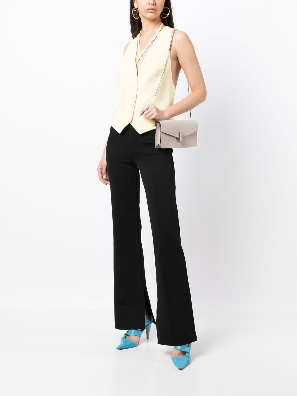 Iside leather clutch bag - 4