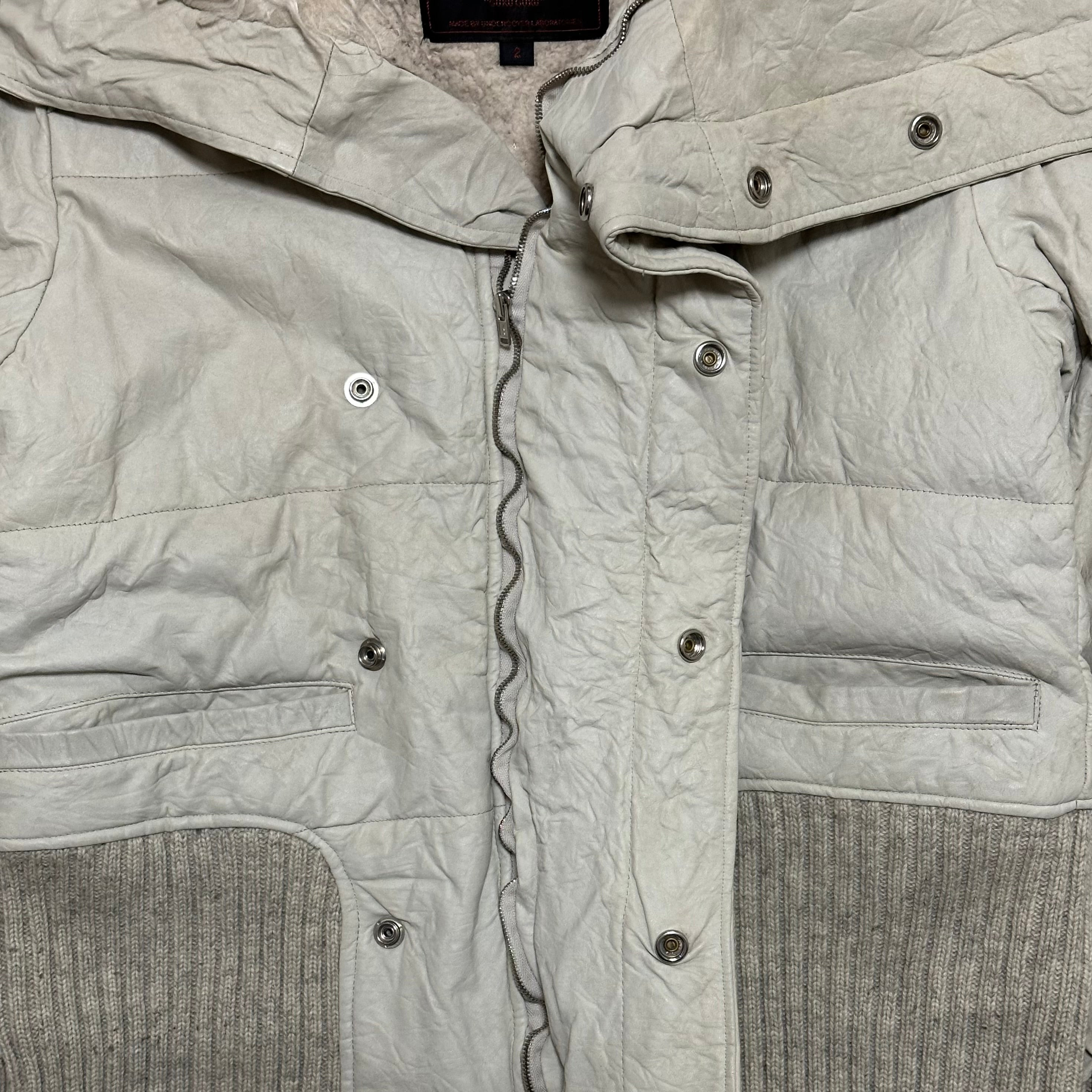 UNDERCOVER Fall Winter 2006 "Guru Guru" Fur Leather Jacket - 6