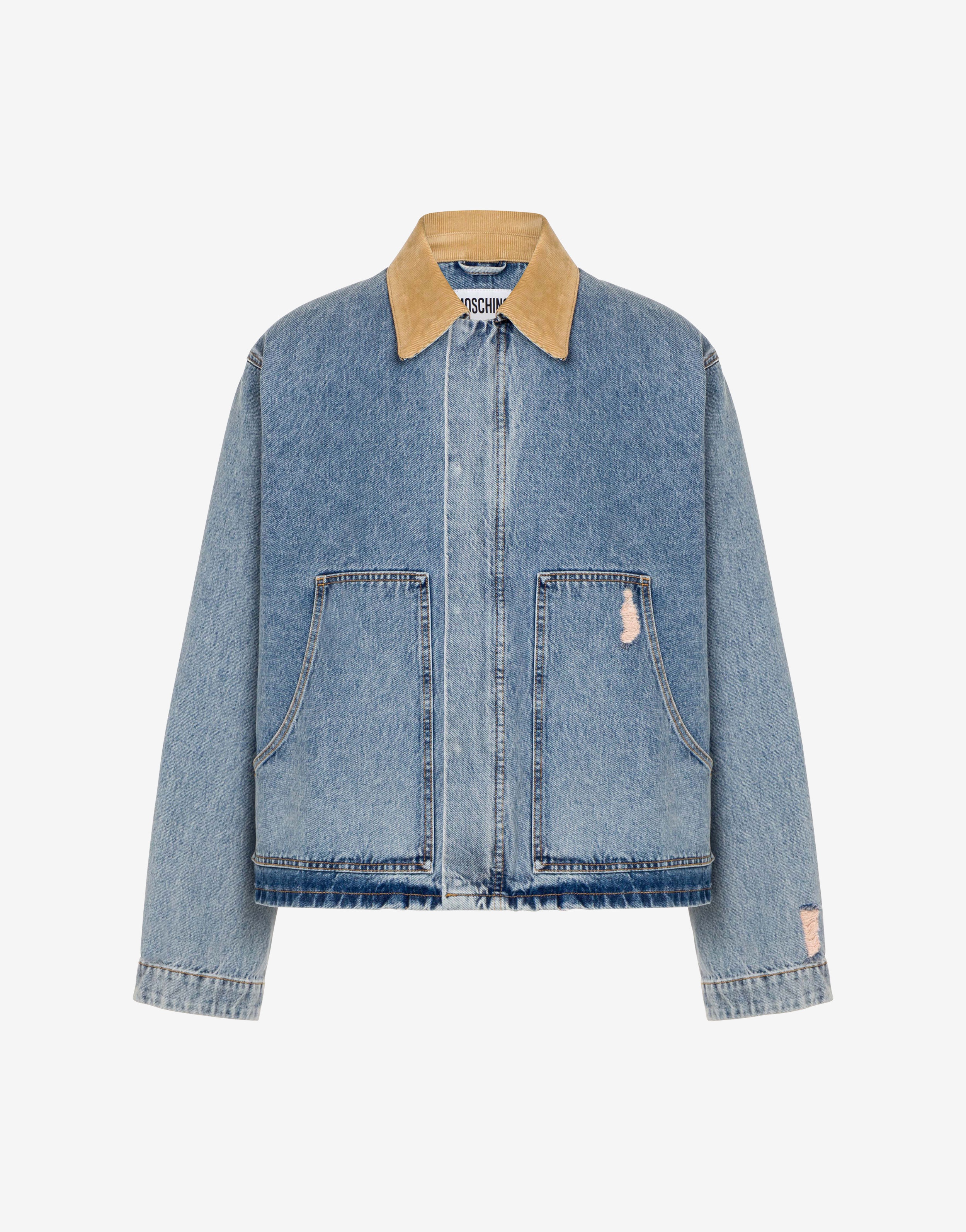 DESTROYED DENIM JACKET - 1