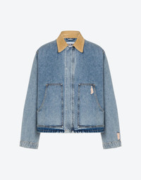 ダウンジャケット・コート Moschino Crystal denim jacket Moschino Denim Jacket – JankyVintage