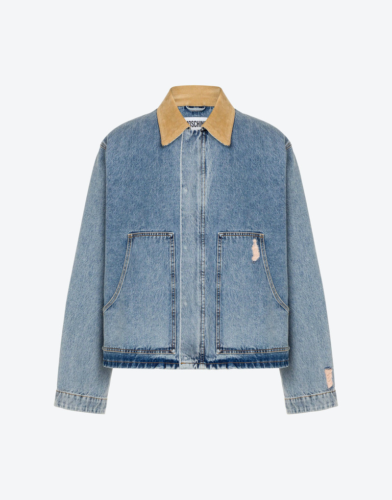 DESTROYED DENIM JACKET 1