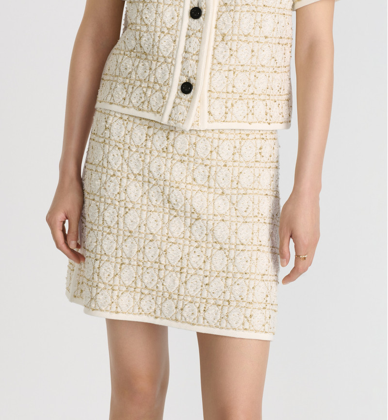 Dior Or Cannage Miniskirt 3