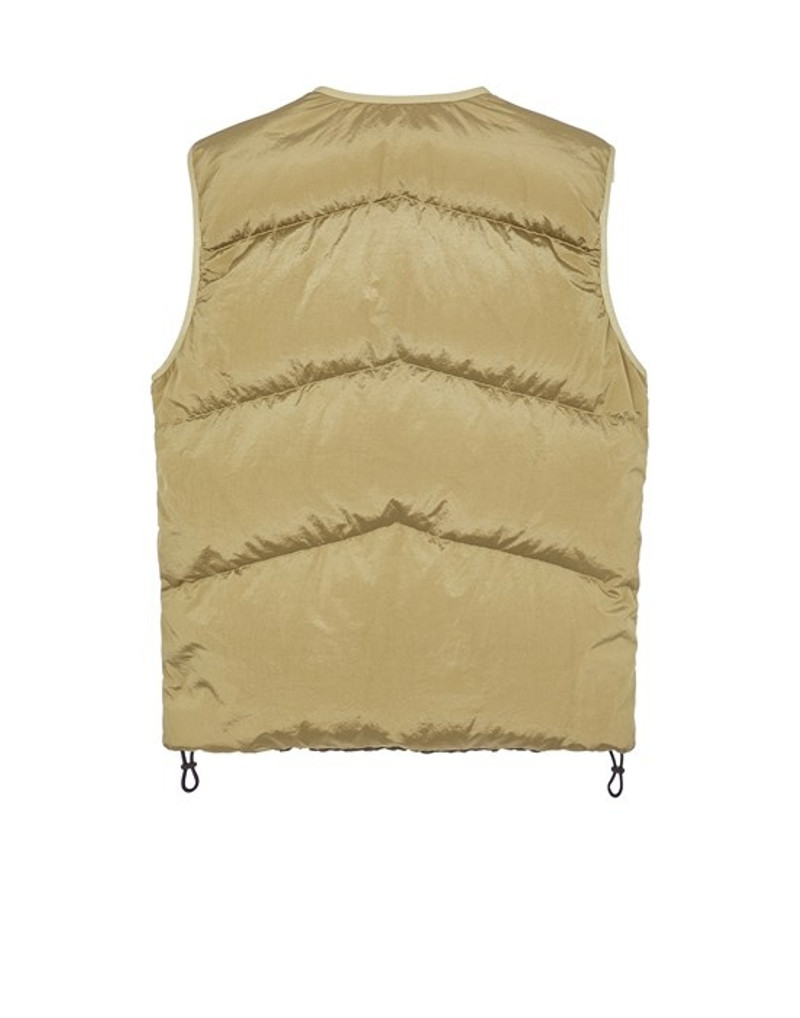 Stone Island G1119 NYLON METAL IN ECONYL® REGENERATED NYLON DOWN_REVERSIBLE ECRU outlook