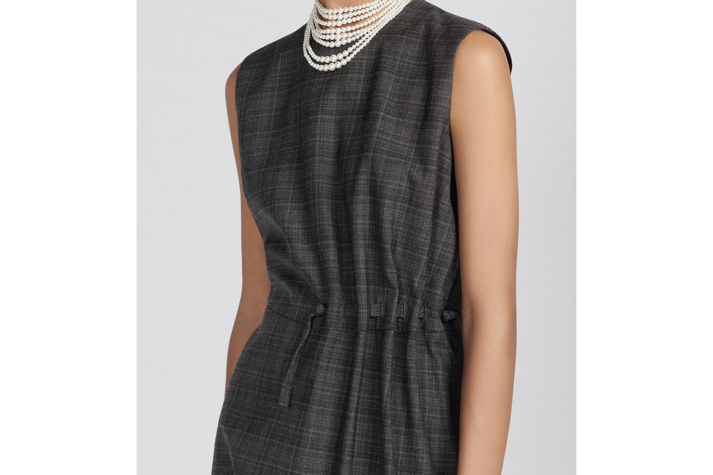 Flared Mid-Length Dress - 7