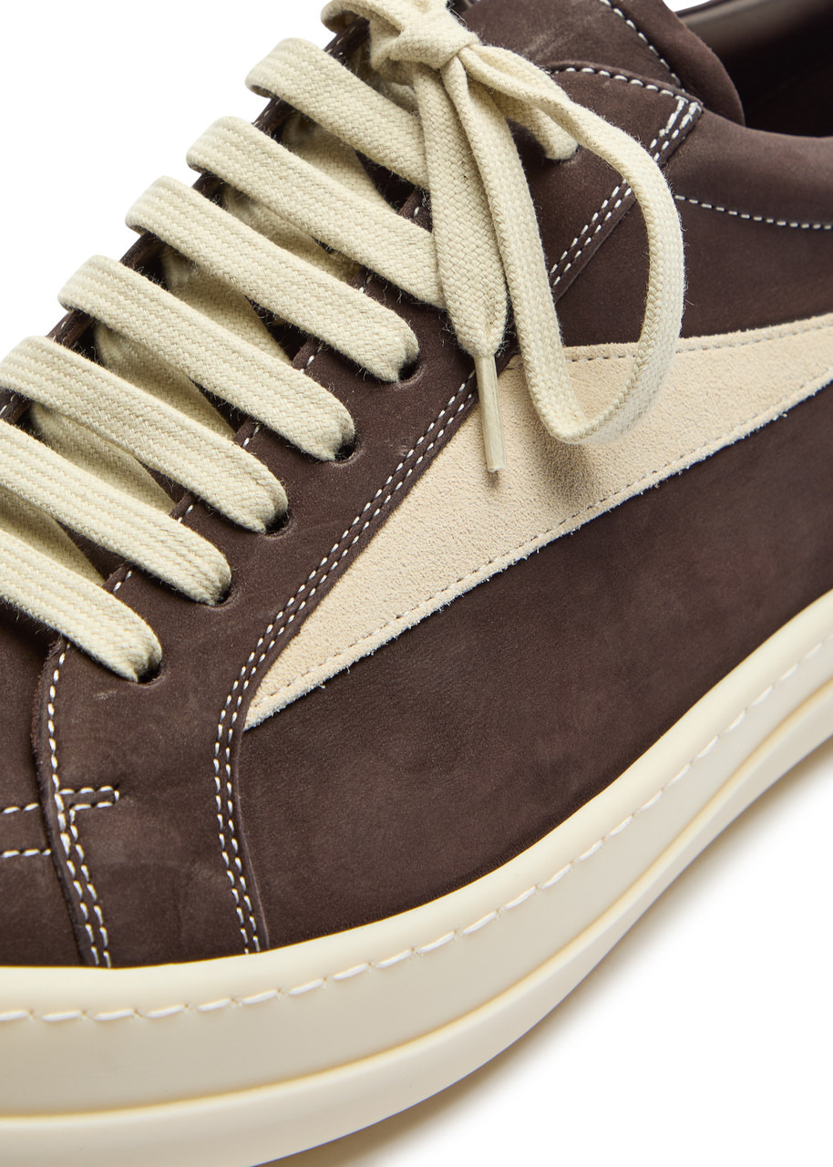 Rick Owens Suede and Leather Sneakers - 4