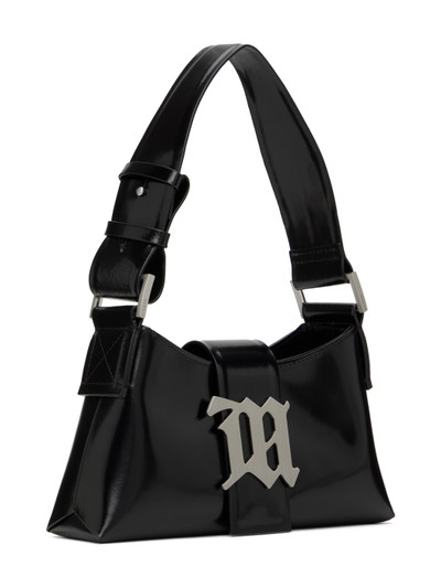 MISBHV Black Small Leather Shoulder Bag outlook