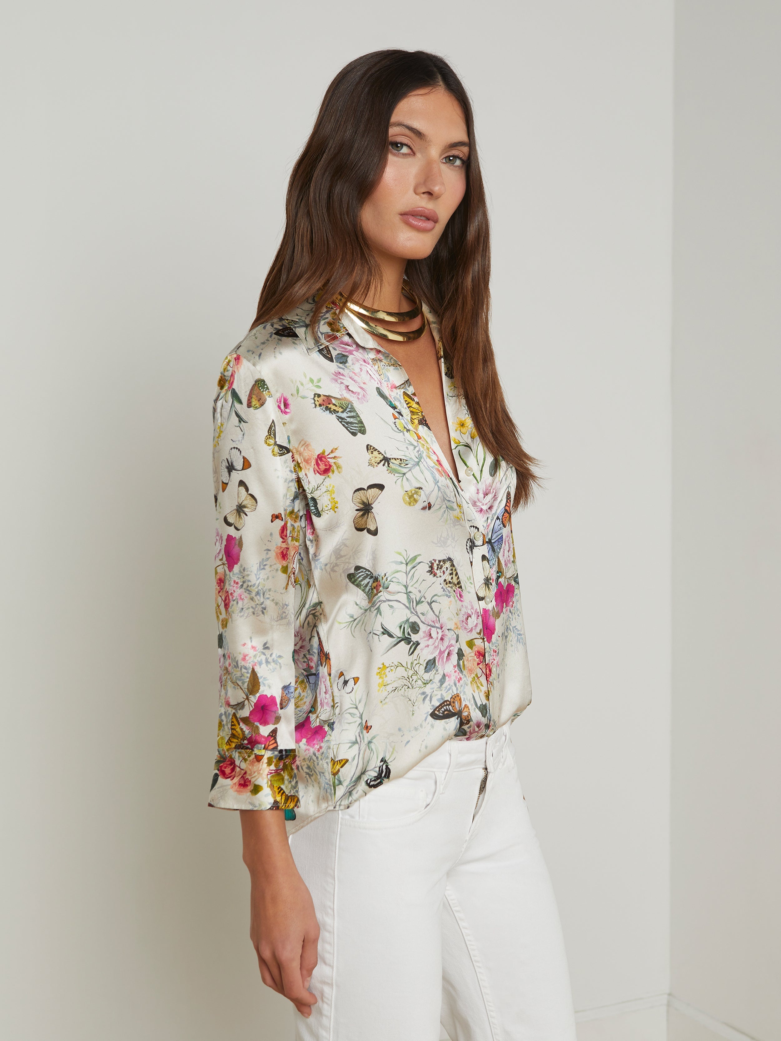 Dani Silk Blouse - 3
