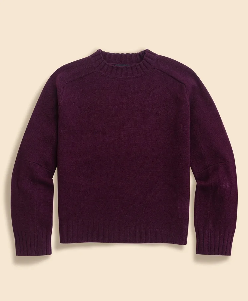 Brooks Brothers x NEEDLES Lambswool Mock Neck Sweater - 1