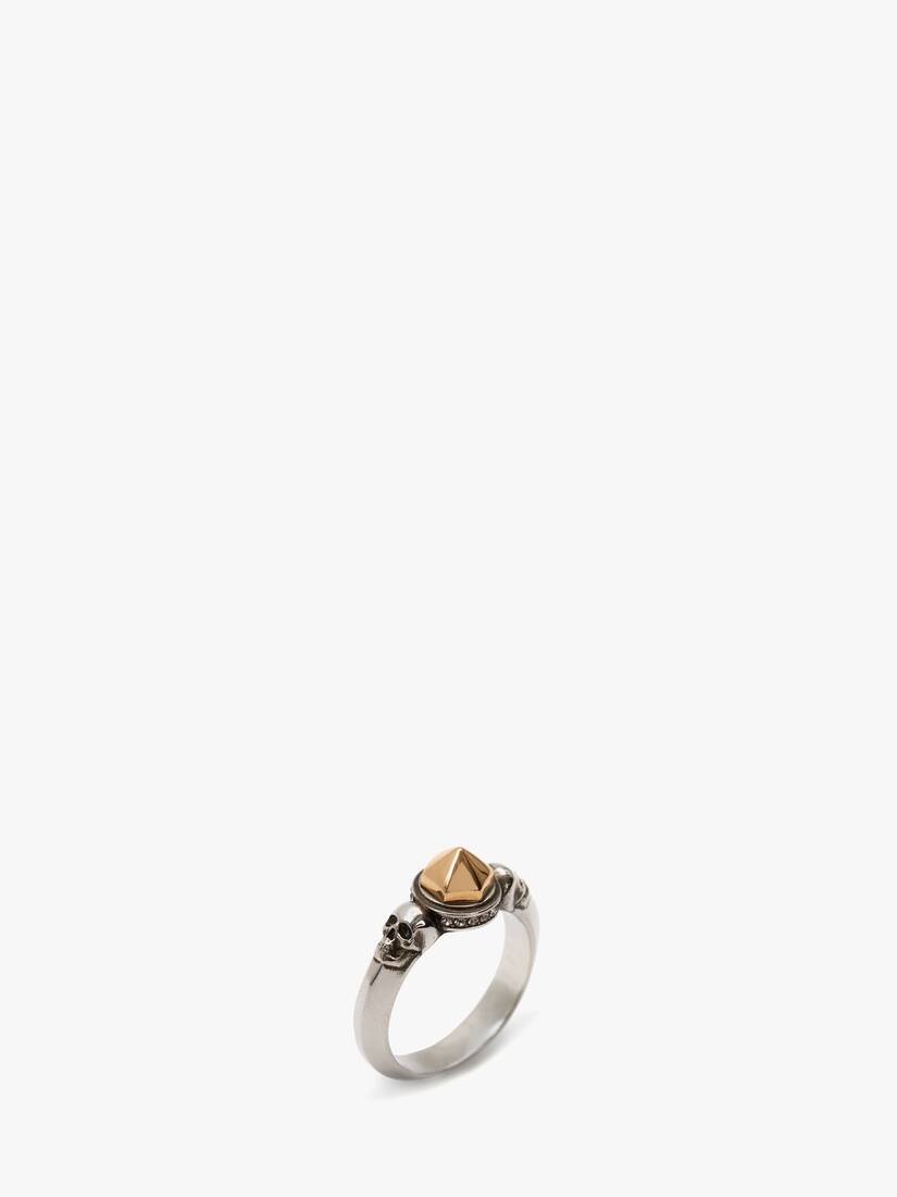 Stud Ring in Gold/silver - 2