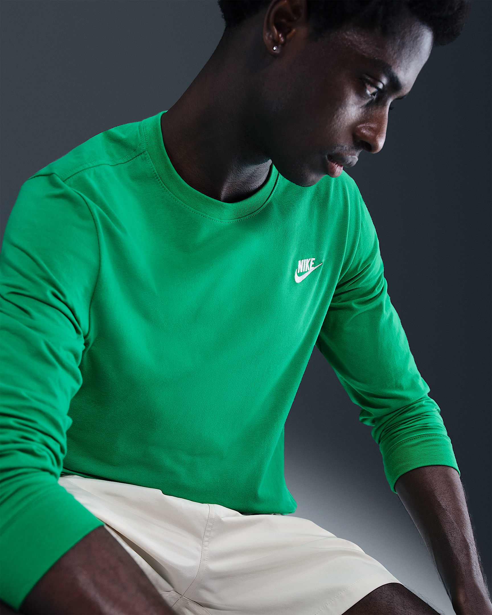 Nike Sportswear Club Men's Long-Sleeve T-Shirt - 3