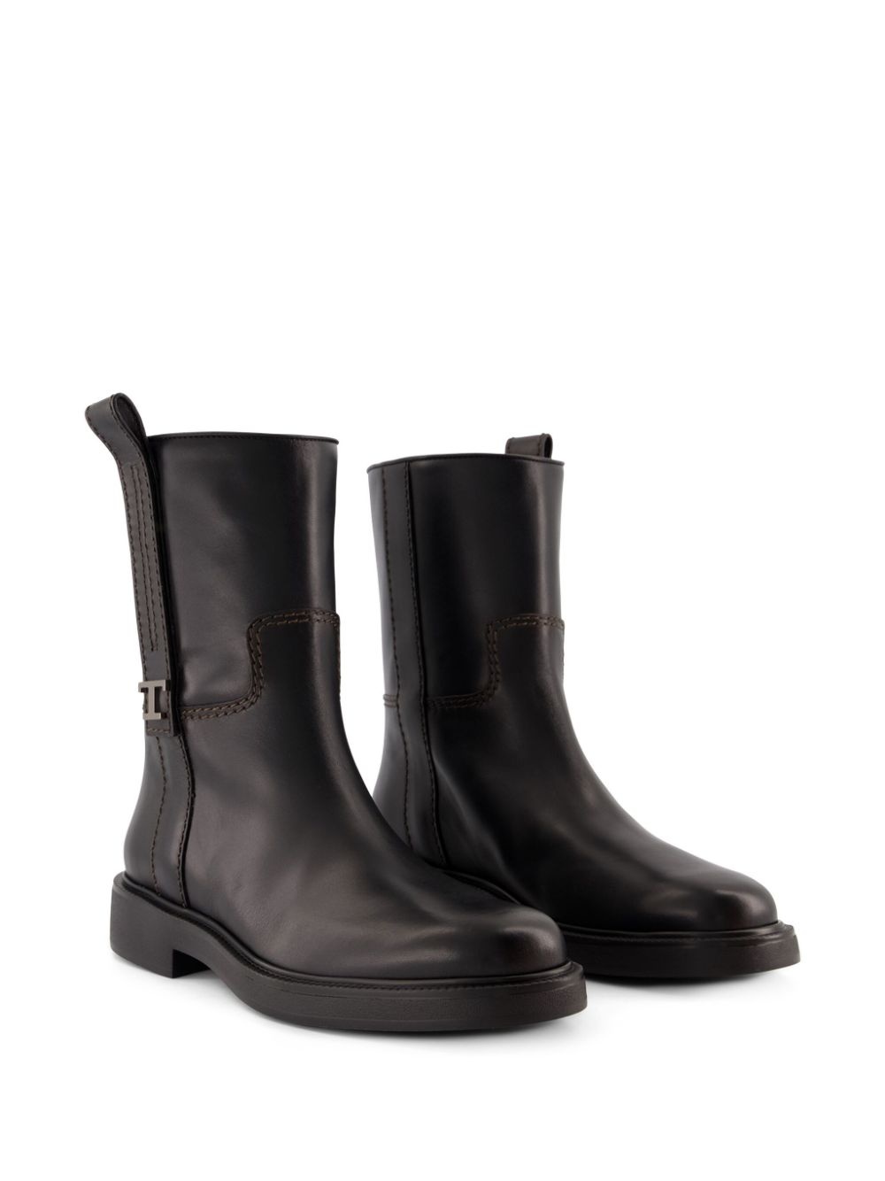 leather ankle boots - 2
