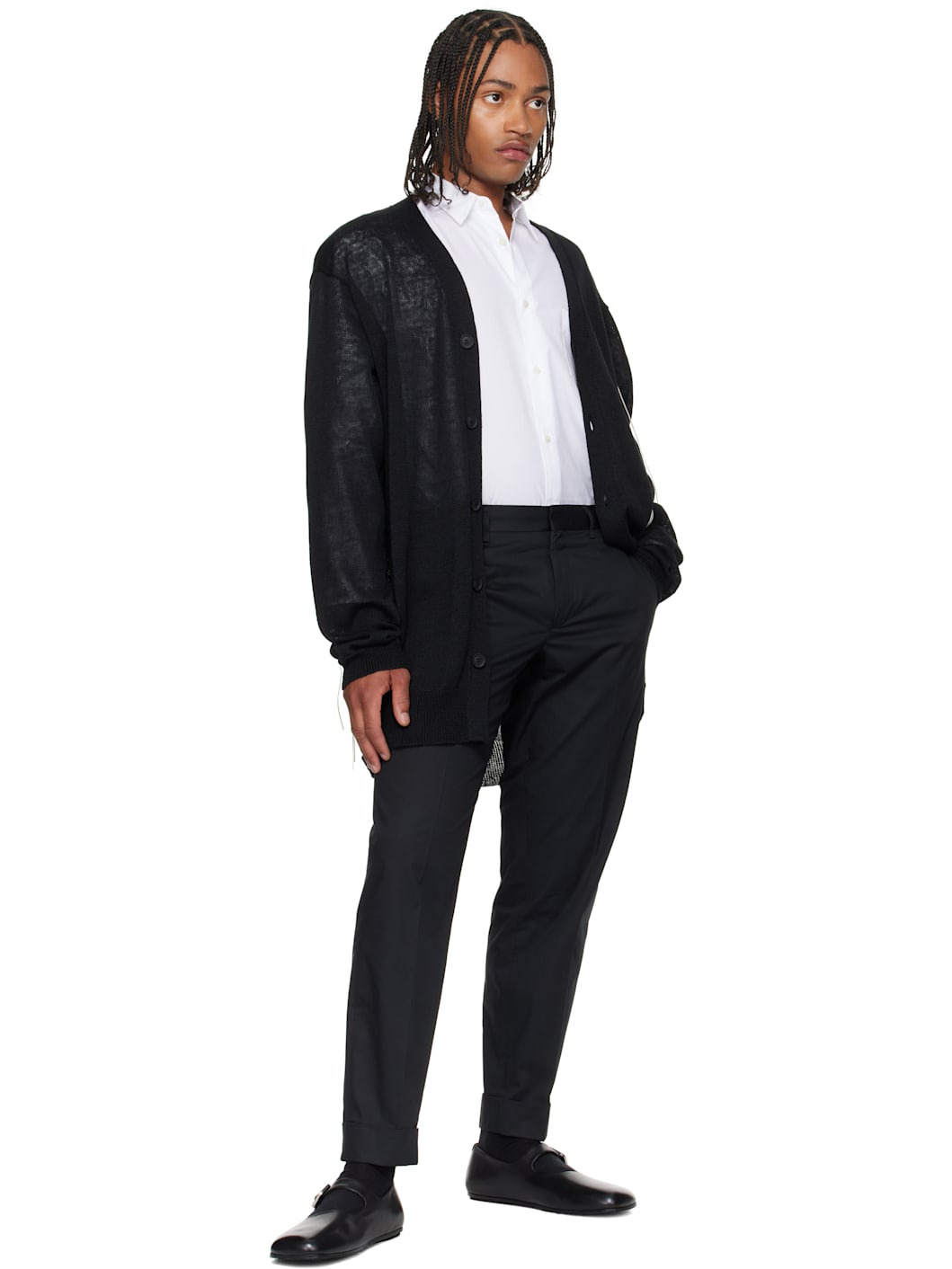 Black Appiedi Loafers - 5