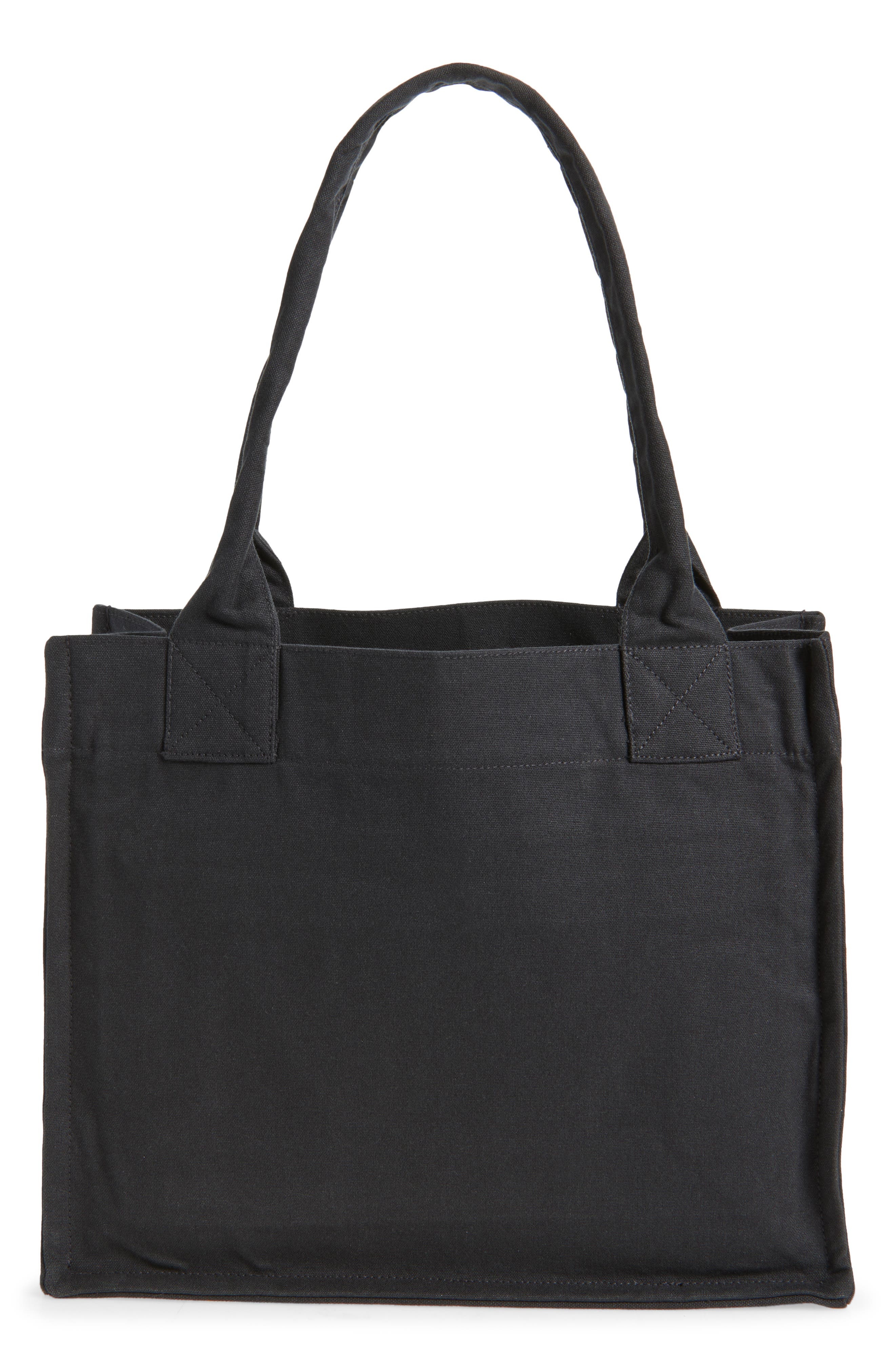 Ganni Large Banana Graphic Easy Shopper in Black at Nordstrom - 3