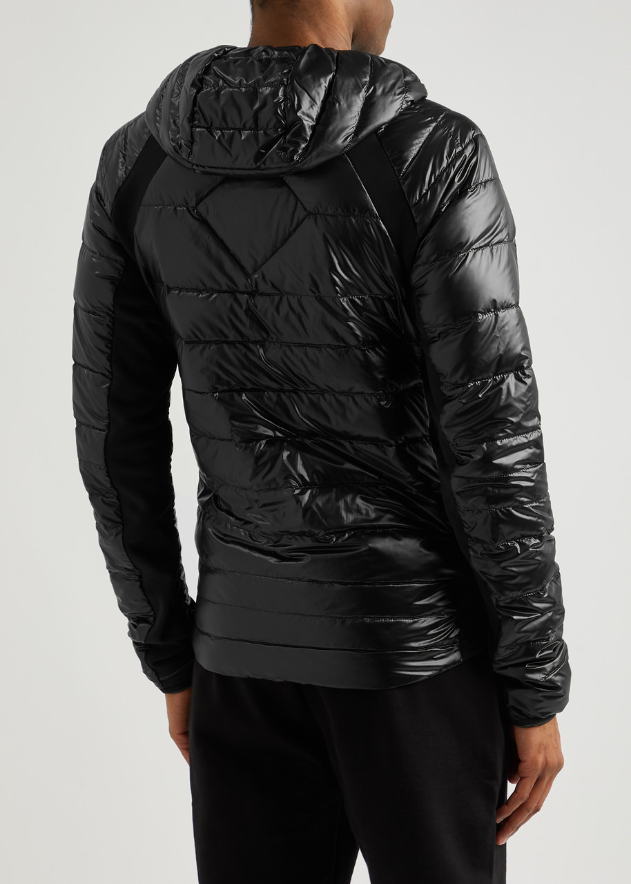 Hybridge Lite black hooded shell jacket - 7