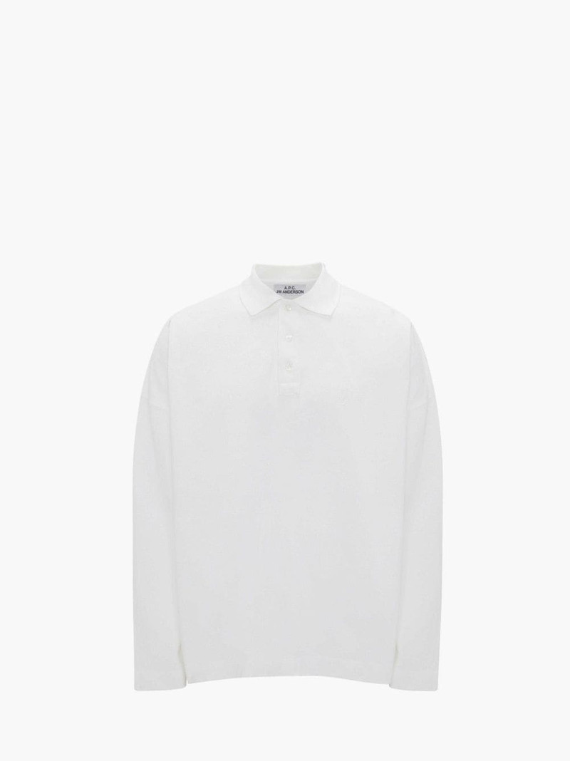 A.P.C. X JW ANDERSON - POLO MURRAY - LONG SLEEVE POLO SHIRT 1