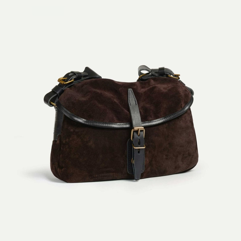 MUSETTE XS FISHERMAN'S BAG / SUEDE - DARK BROWN 3
