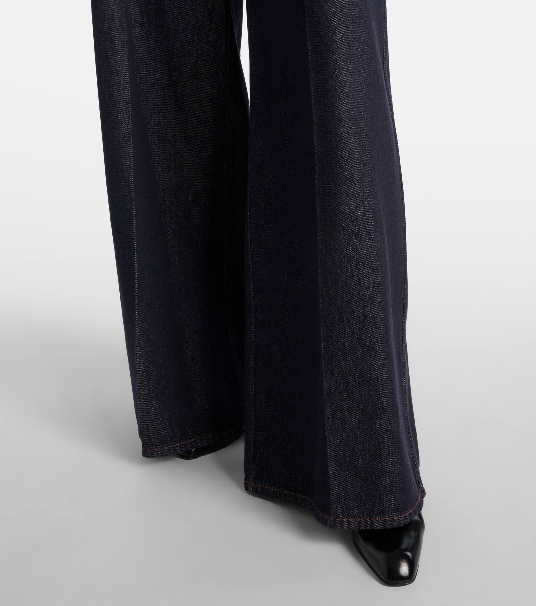 Carmine high-rise wide-leg jeans - 5