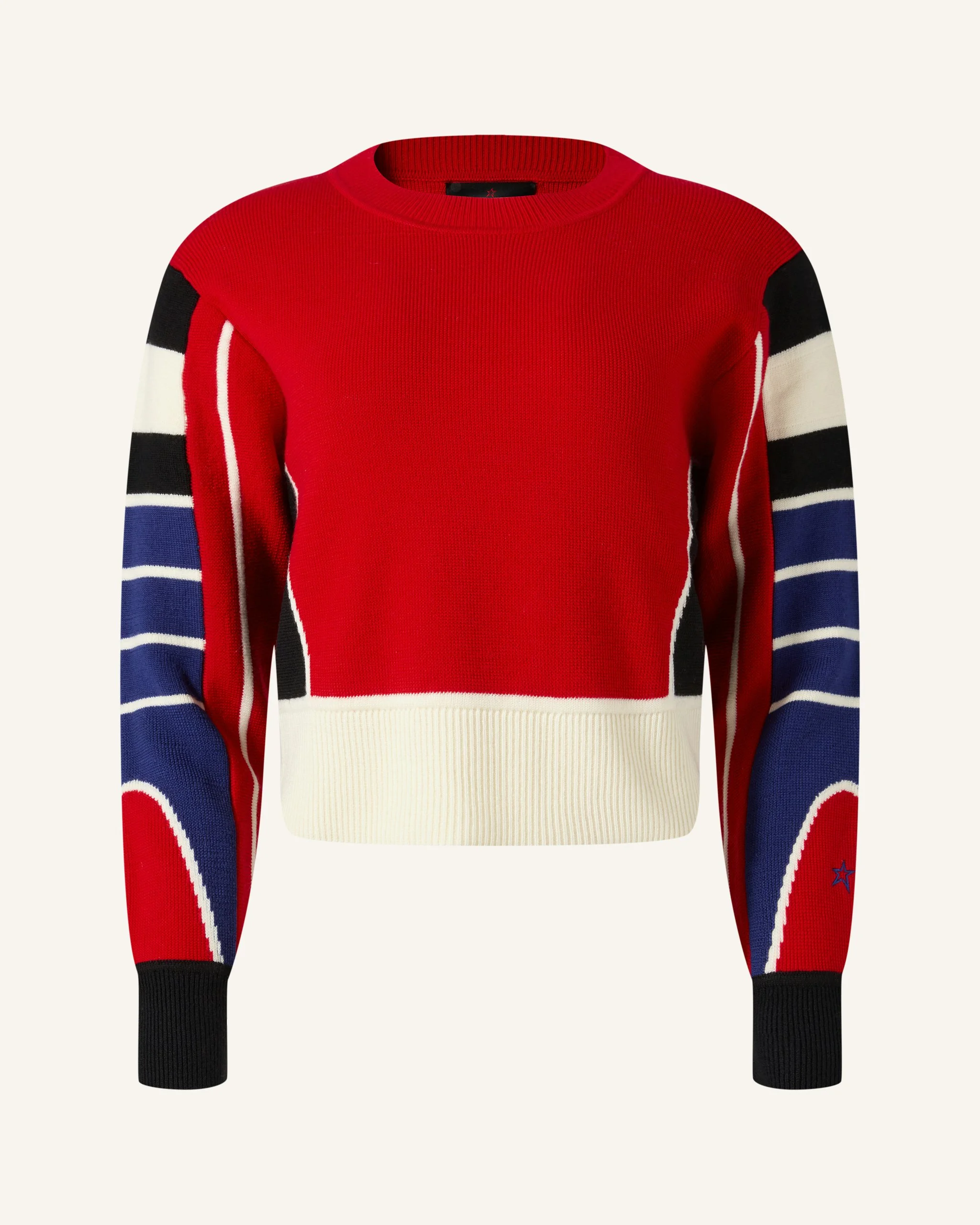 Merino Wool Racer Sweater - 1
