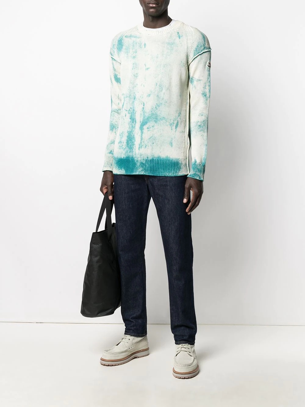 tie-dye cotton jumper - 2