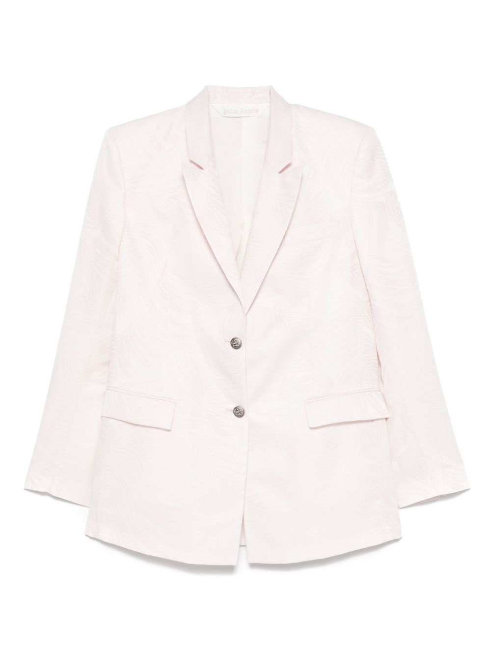 Palms-jacquard blazer - 1