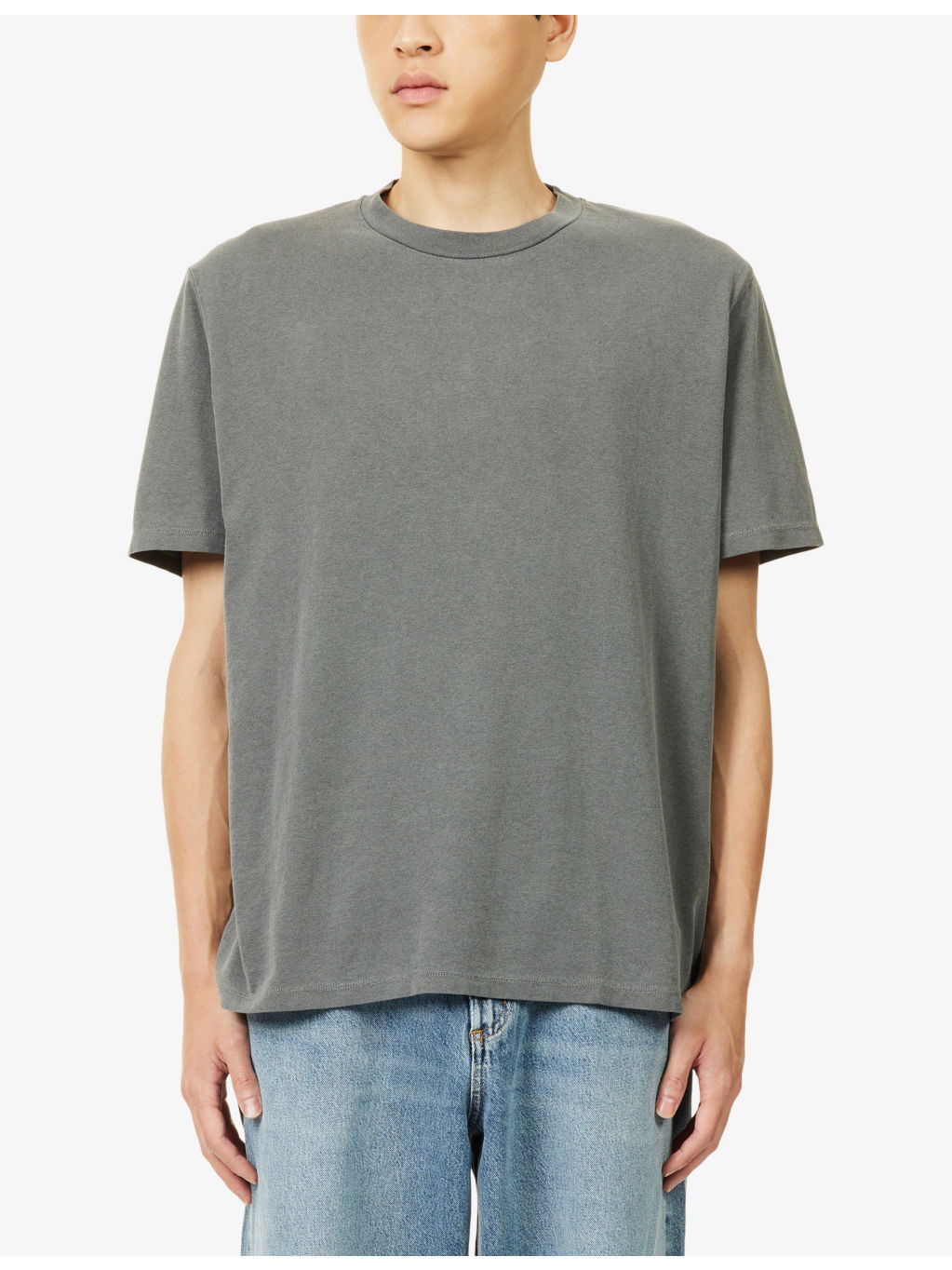Boxy Short-Sleeve Cotton-Jersey T-Shirt - 3