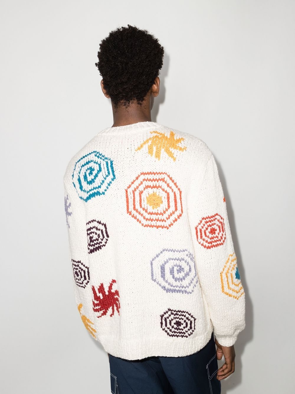 Stars Spirals crew neck jumper - 3