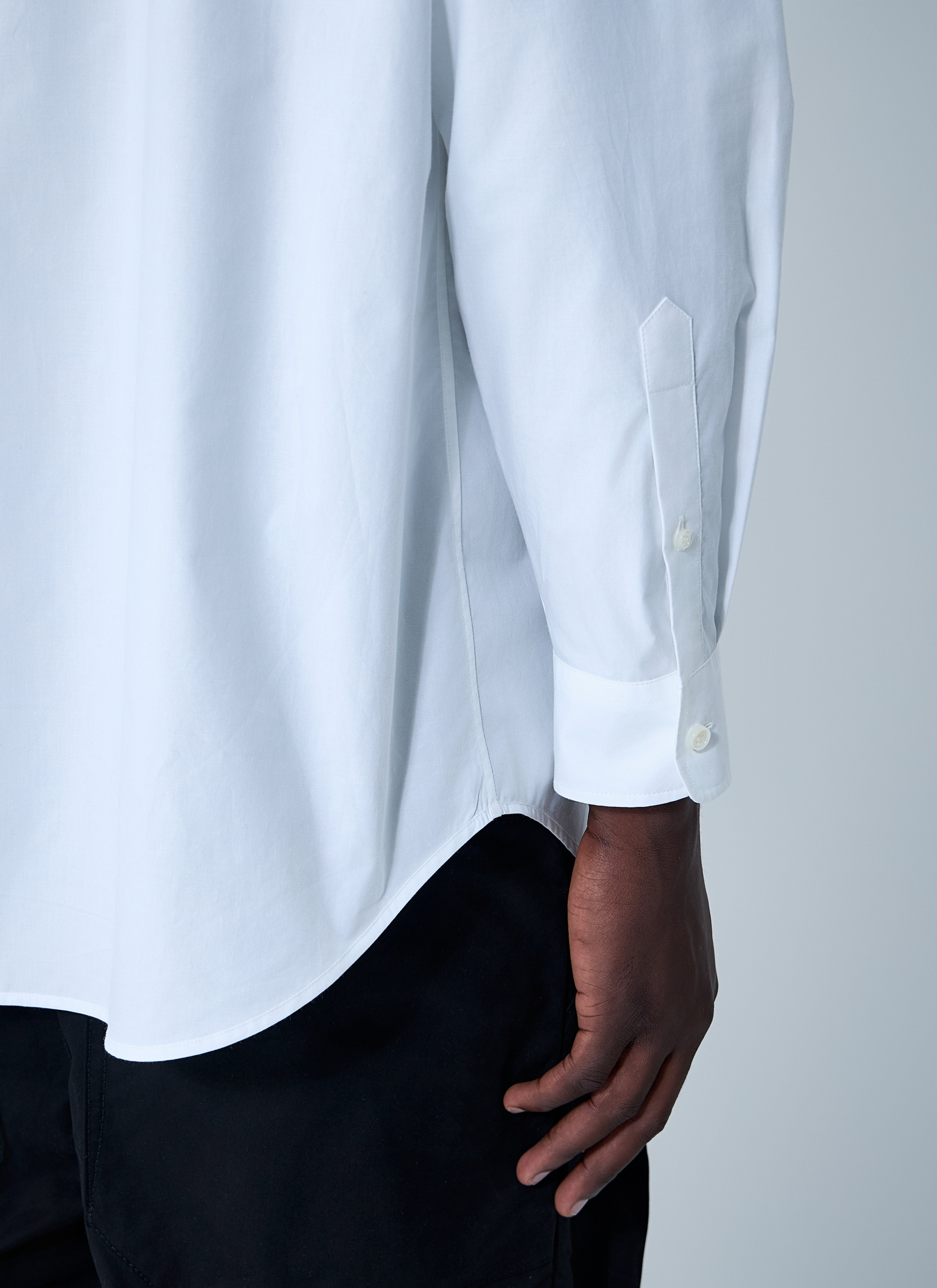 Jean Paul Gaultier Men Logo Print Button-Down Shirt - 6