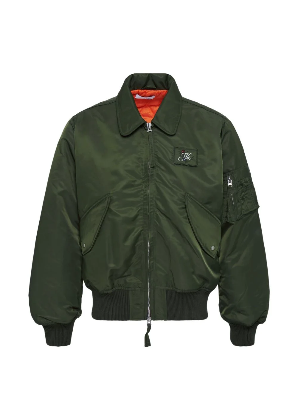 embroidery flight jacket - 1