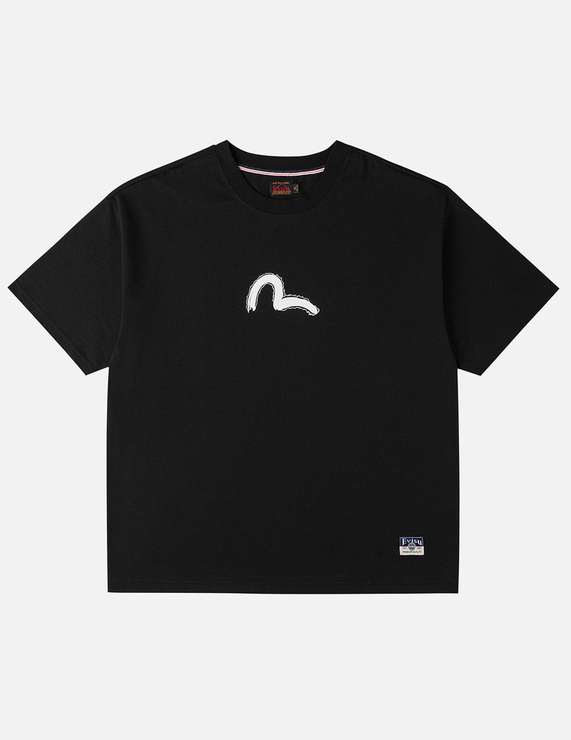 Hand-Brushed Daicock Print T-Shirt 4