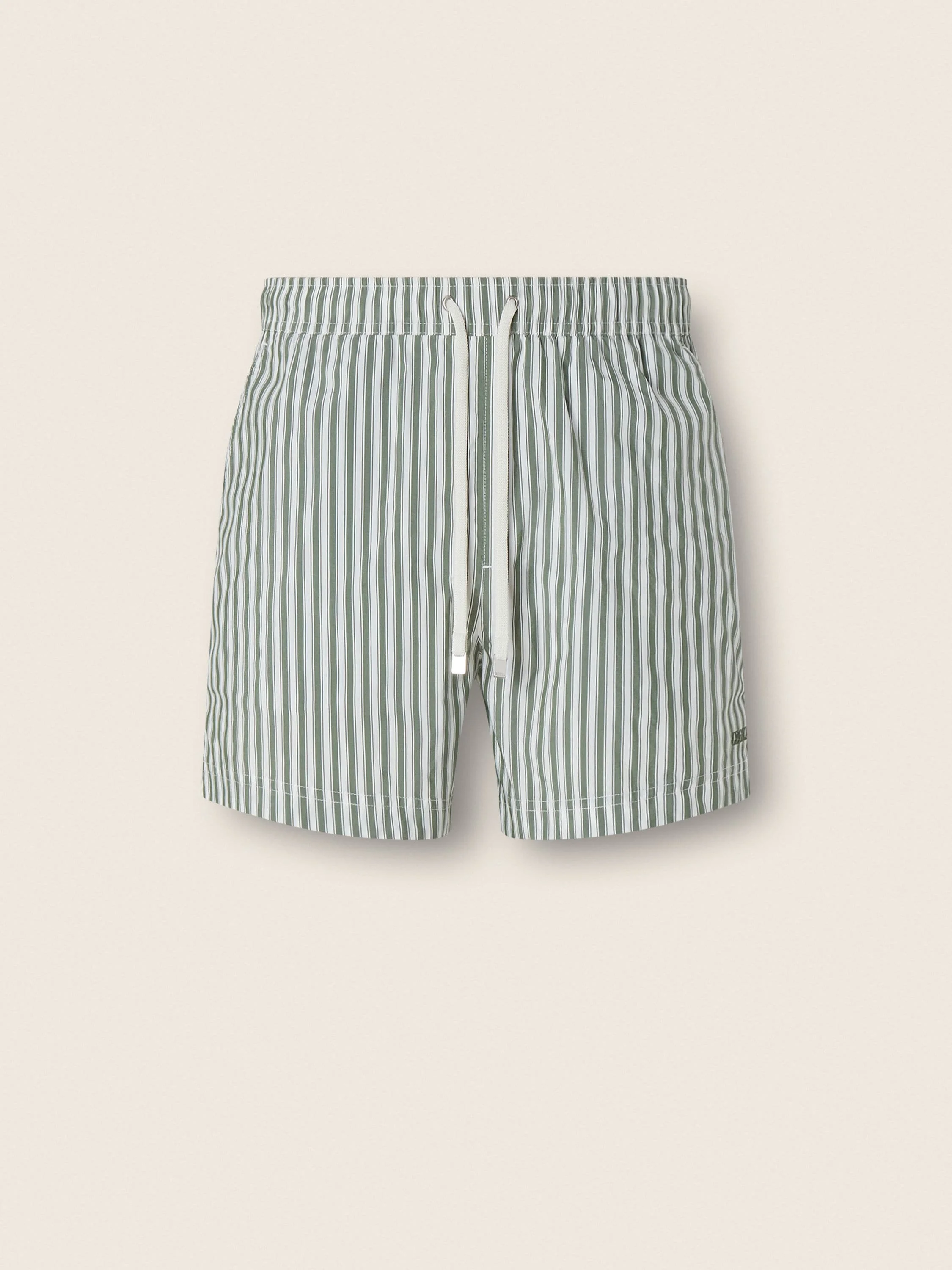STRIPED SWIM TRUNKS - 1