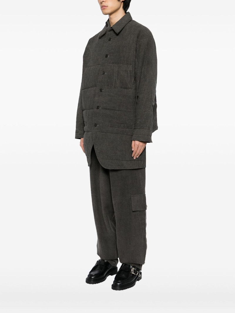 gusset-collar padded jacket 3