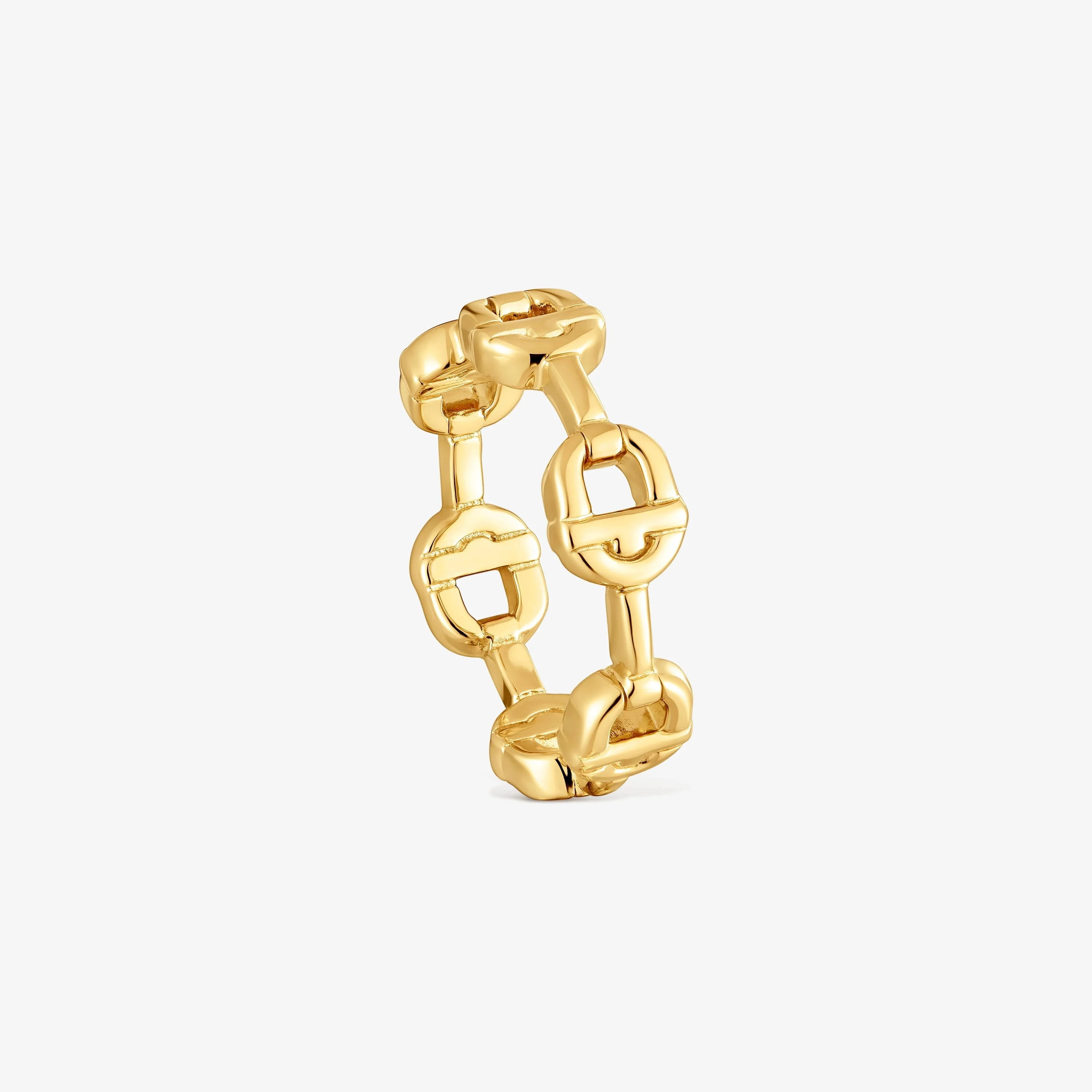 18K gold vermeil logo Ring TOUS MANIFESTO - 1