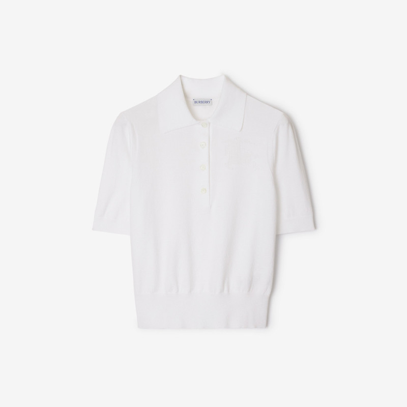 Cotton Blend Polo Shirt 1