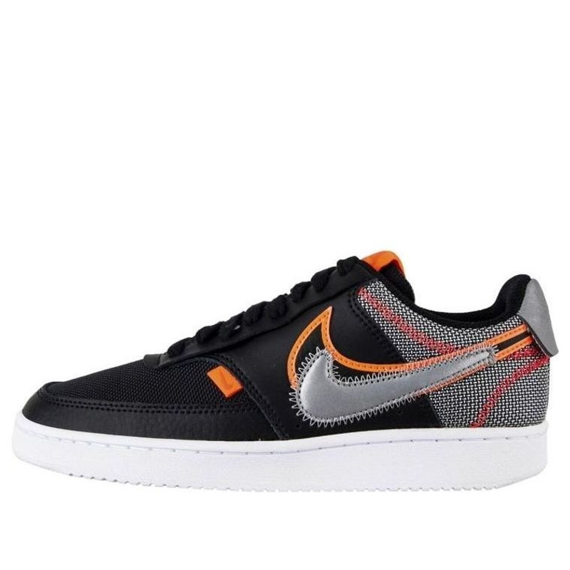 (WMNS) Nike Court Vision Low Premium 'Black Silver' CI7599-002 - 1