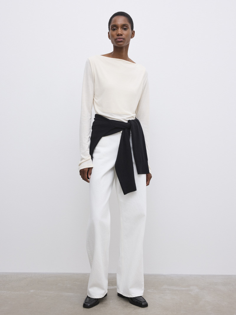 House of Dagmar LS Square Neck top outlook