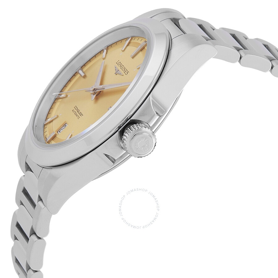 Longines Conquest Automatic Champagne Dial Ladies Watch L3.720.4.62.6 - 2