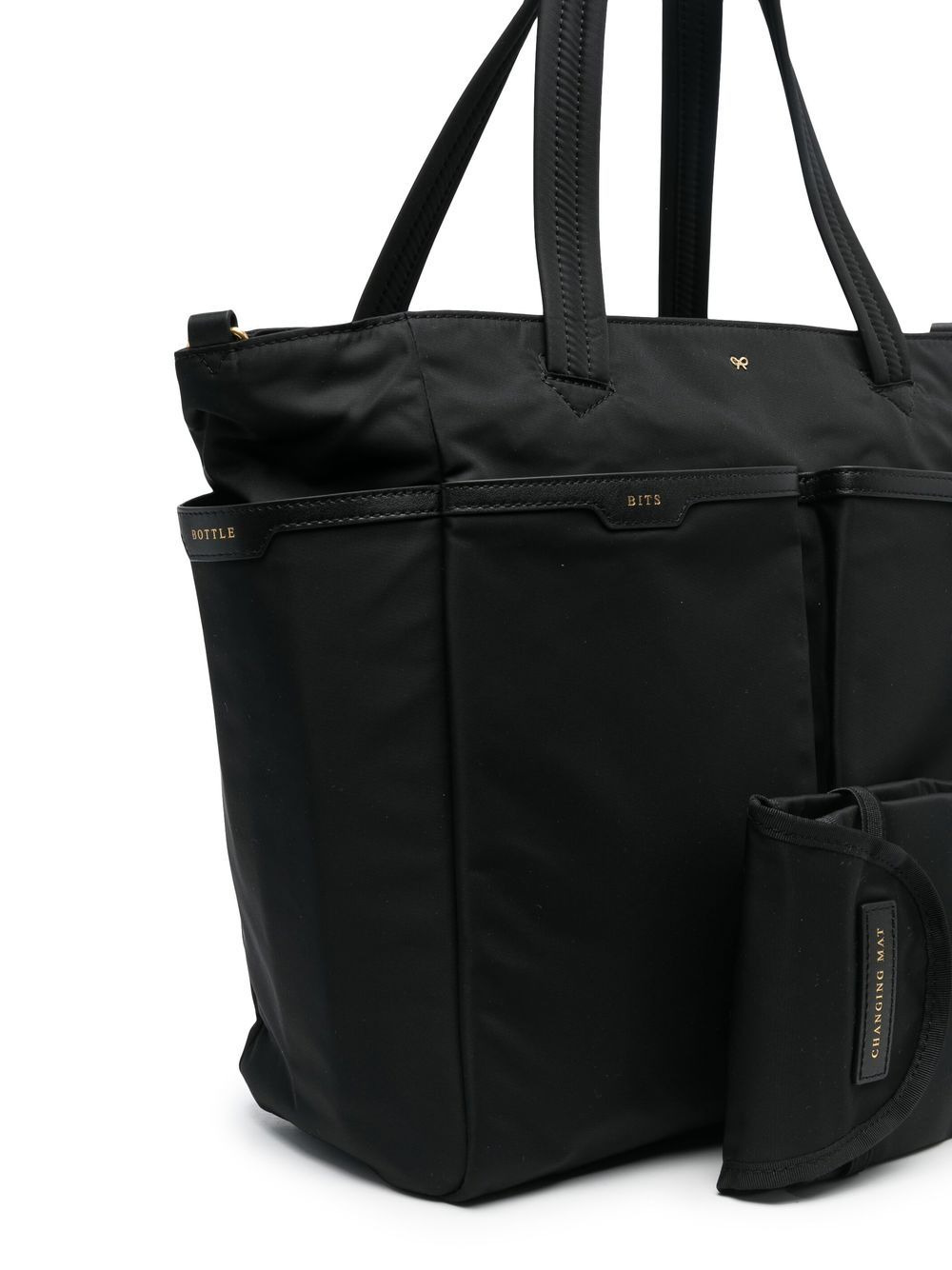 logo-detail oversized tote bag - 3