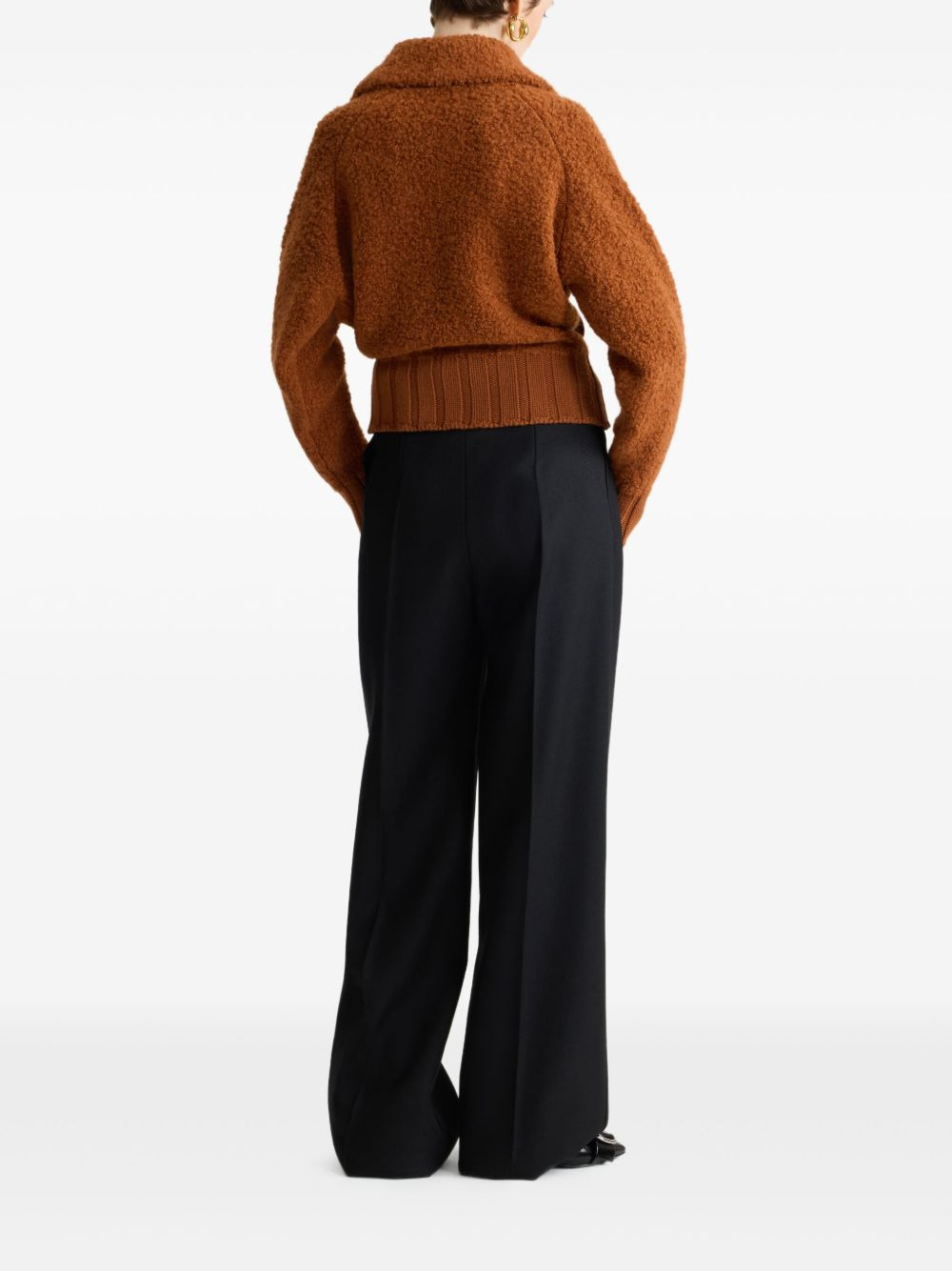 Lock flared trousers - 3