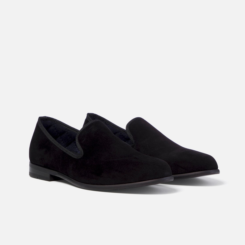Duke Bowler Black Loafer - Men's 3