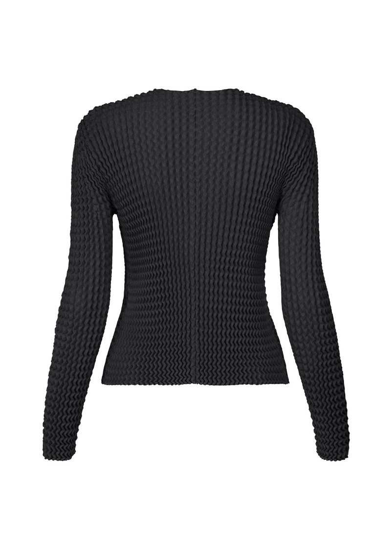 ISSEY MIYAKE SPONGY BK-46 CARDIGAN outlook