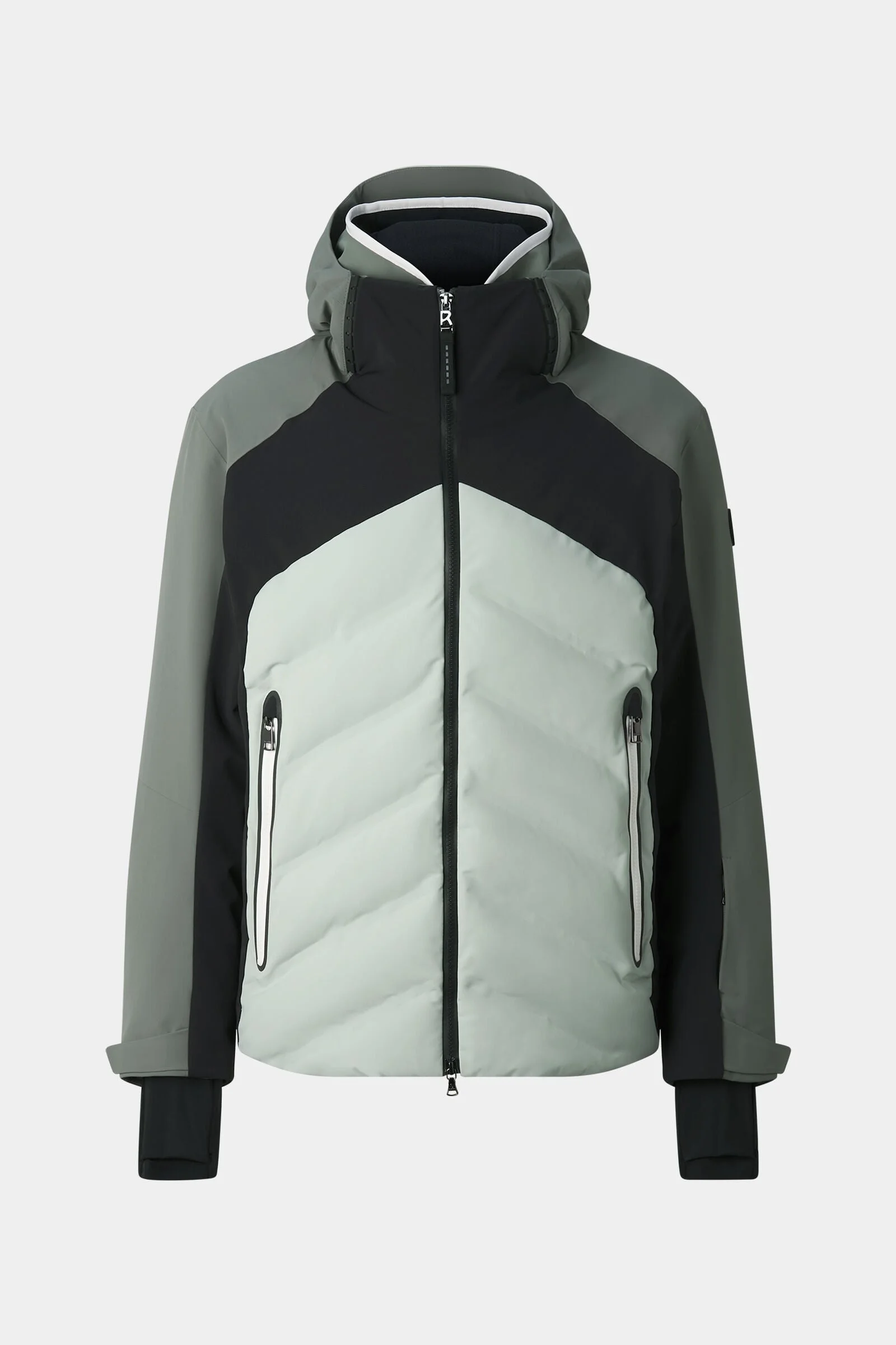 Bahri Ski Jacket in Olive/Black - 1