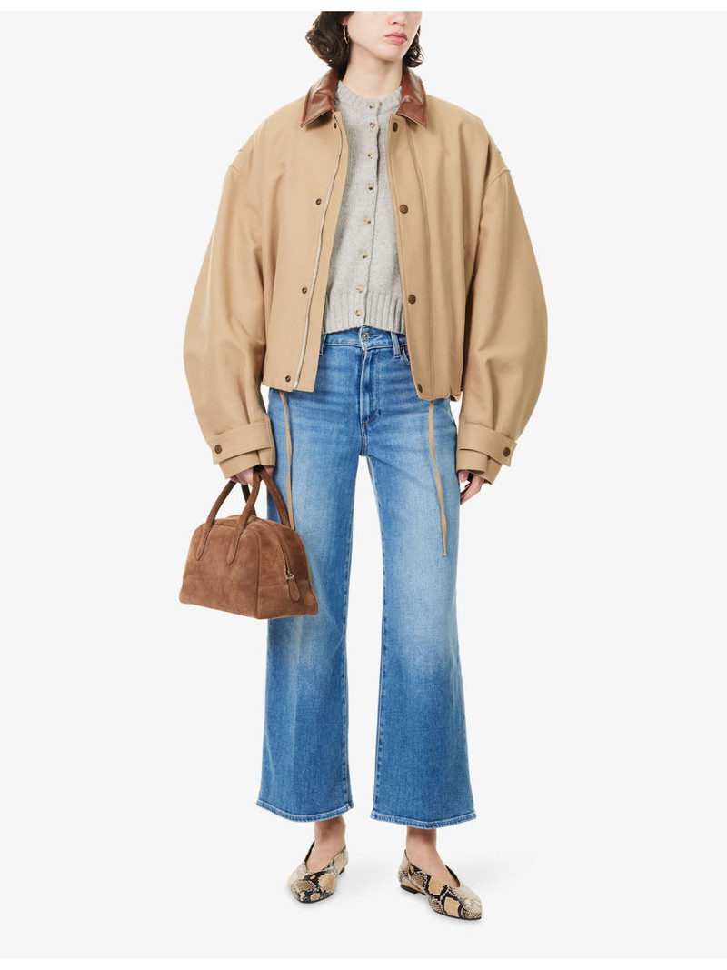 PAIGE Anessa Wide-Leg Denim Jeans outlook