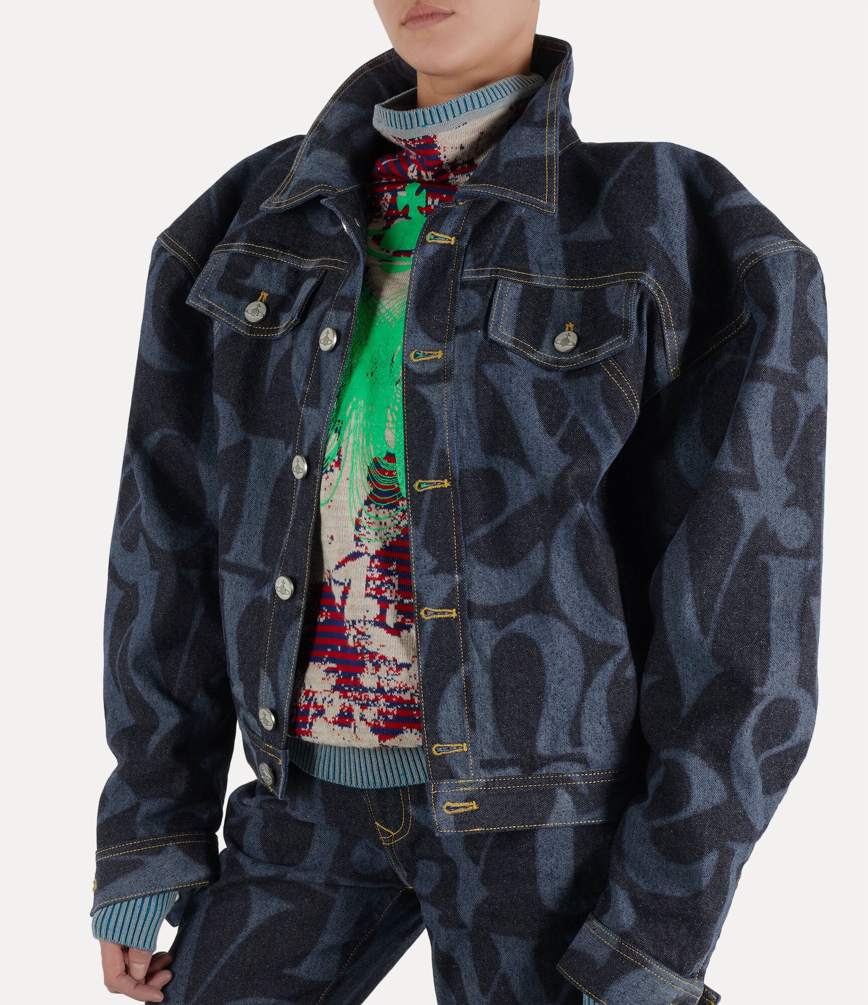 DENIM BOXER JACKET - 4
