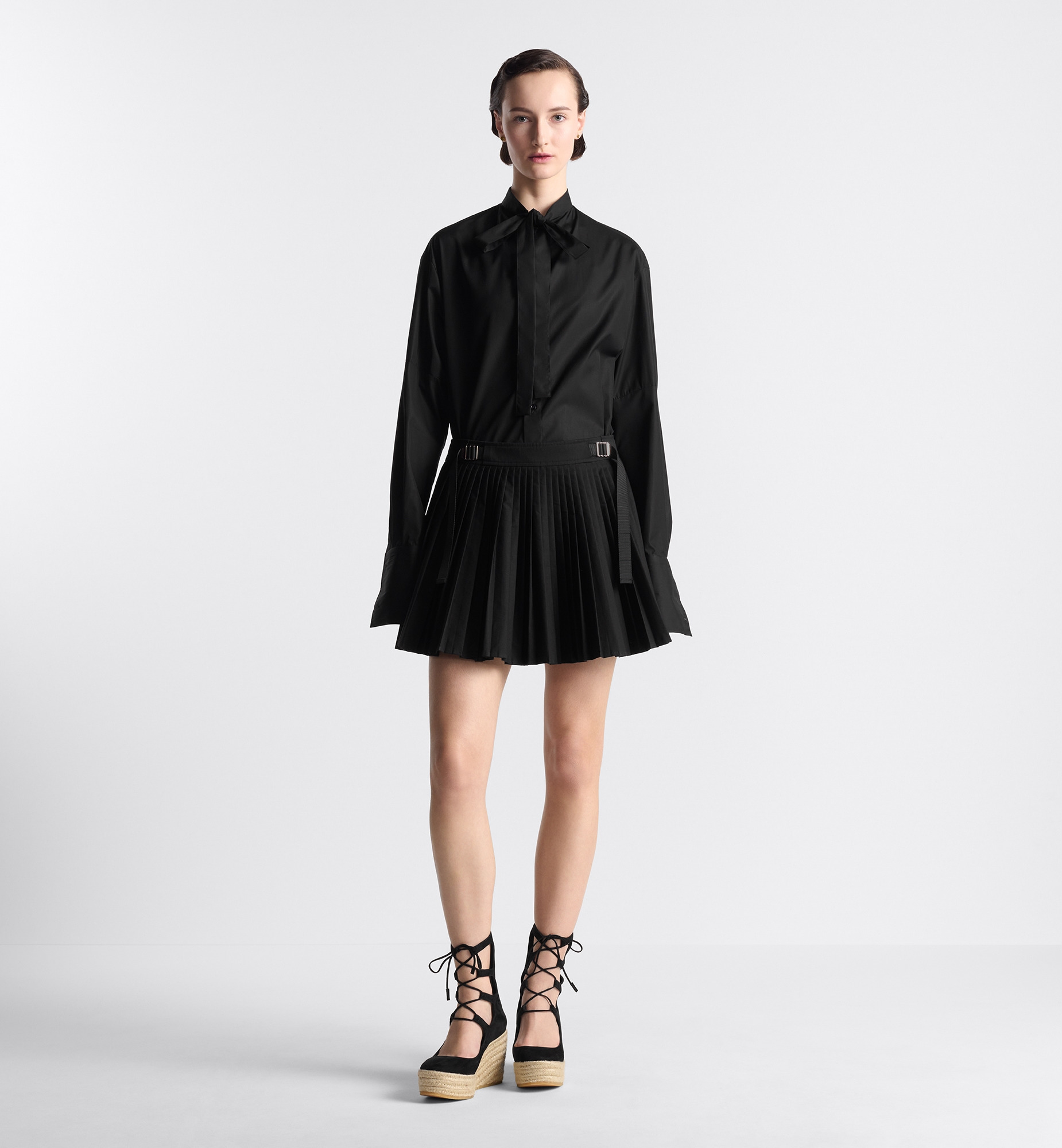 Pleated Miniskirt - 2